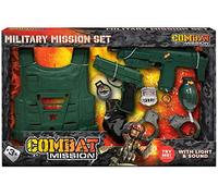 Combat Mission Army Toy Gun Playset l Kids Toys l Army Fancy Dress Accessories