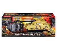 Combat Mission Army Toys Tank Playset with Tank Soldier and Toy Weapons | Kids Toys