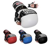 Combat Sports Max Strike MMA Training Gloves, Open Palm Boxing Gloves for Muay Thai, Kickboxing, Martial Arts, Padded Fingerless Gloves for Men and Women, Essential MMA Gear