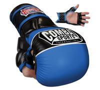 Combat Sports Max Strike MMA Training Gloves, Open-Palm, Fingerless Padded Boxing Gloves for Muay Thai, Kickboxing, and Martial Arts, Ideal for Men and Women, Essential MMA Gear