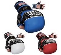 Combat Sports Max Strike MMA Training Gloves, Open Palm for MMA, Muay Thai and Kickboxing, Black, Size L