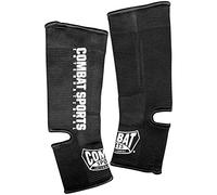 Combat Sports MMA Muay Thai Ankle Support Wraps, One size, Black