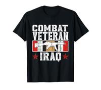Combat Veteran Iraq Deployment Day of Veterans War Veteran T-Shirt