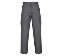Portwest C701 Durable Reinforced Combat Trouser Grey, 42