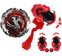 CombatGyro Bay Blades Toy Evolution Turbo GT B-131 Booster Dead Phoenix.0.at Starter Set B-184 LR Launcher Grip Metal Fusion God Bey Battling Tops Burst Gaming Toy Gift for Boys Age 4-7 8-12+