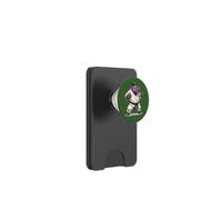 Combative Hippo wearing a GI in fight pose 1 - Fan Fun PopSockets PopWallet for MagSafe