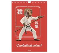 Combattant animal (Calendrier mural 2026 DIN A4 vertical), CALVENDO calendrier mensuel