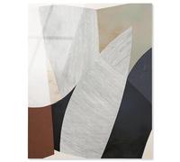 Combed and Swirled II Acrylic Print Abstract Wall Decor by Art Remedy, Ready to Hang, 24 x 30