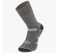 Highlander Men's Trek Combed Cotton Sock Grey size S