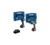 Combi Kit 2 Tools 18V - Cordless Drill Driver GSR 18V-110C + Cordless Impact Wrench GDR 18V-210C + 2 Batteries GBA 18V 5.0Ah +