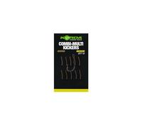 Korda Combi-Multi Kickers Medium Green Qty 10 | Carp Fishing Tackle | For Making Darrell Peck's Combi Multi Rig | Improves Hook Up Rate | Extends the Hook Shank and Holds the Quick-Change Loop