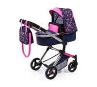 Bayer Design 18417AA Dolls Pram NEO Vario, stroller, bag, convertible, foldable, adjustable, reversible handle