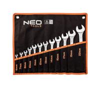 Combi Spanner Set Crv Din 3113 12Pc Neo Tools