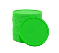 CombiCraft Blank Tokens or Drink Tokens Neon Green - Ø29mm - 100 Pieces