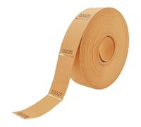 CombiCraft Orange Blank Ticket Roll 5 Rolls with 5000 Tickets, Paper, Perforated, Consumer Tickets