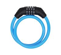 Combination Bike - Anti-Theft Cable, Heavy Duty Chain | Password Secured Bicycle, Road & Mountain Cycling Equipment, Helmet or Handlebar Security for Teens, Adults, Daily Commuting