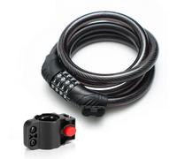 Combination Bike Lock Bicycle Locks High Security 4 Digit Motorbike Lock Heavy Duty Uncuttable Folding Bike Lock (1.2m x 12 mm)