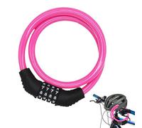Combination Bike Lock,Heavy Duty Anti Theft Bike Chain Lock - Bicycle Accessories for Youth Adult Commuting Travel Road City School Outdoor Rack Handlebar Skateboard