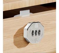 Combination Cabinet Cam Lock: 3 Digit Keyless Drawer Lock With Code Filing Cabinet Combination Lock