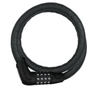 ABUS armoured cable lock Steel-O-Flex Tresorflex 6615C - combination lock made of steel cable with armour made of steel sleeves - security level 5