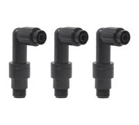 Combination Check Valve and Elbow Compatible with Pentair R172061 and R172061Z for Automatic Chlorine/Bromine Pool and Spa Feeders (3-Pack)