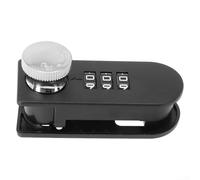 Combination Drawer Lock for Enhanced Security, for Wood Furniture Like Cabinets and Storage (Single Lock)