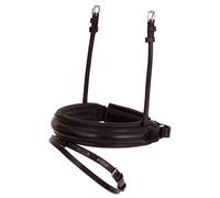Combination horse noseband in curved leather BR Equitation Pull-back