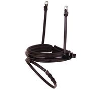 Combination horse noseband in wide patent leather BR Equitation Pull-back Laquer