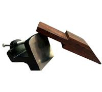 Combination Jewellery Making Bench Pin with Anvil Peg Clamp, Premium Multi Purpose Tool, Wood and Steel