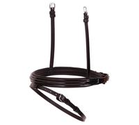 Combination leather horse noseband BR Equitation Lacquer