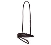 Combination leather horse noseband with uprights BR Equitation Pull-back