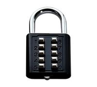 Combination Lock, 10 Digits Push Button Padlock Luggage Lock Gym Locker Lock Outdoor Heavy Duty Padlock for Gym Cabinets, Gates, Luggage