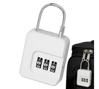 Combination Lock | 3-Digit All-Weather Anti-Theft,Keyless Padlock Combination - for Luggage Shoulder Bag Gym Home Drawer Cabinet Gate Fence