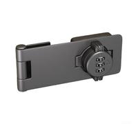 Combination Lock for Kitchen Cabinets with 3 Digit Passcode Easy to Use (Gray)