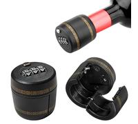 Combination Lock For Wine, Drink Bottle Lock, Bottle Password Code Digital Lock, Reusable Wine Whiskey Bottle Top Stopper For Wine (Diameter Of The Bottle Mouth Must Be Between 26mm To 28mm)