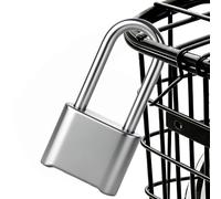 Combination Lock Metal 4 Digit Resettable Mechanical | Locker Padlock with Code for Fence Toolbox Cabinet Gate Pantry Garage Shed Gym Home Garden School Yard (Suit F)