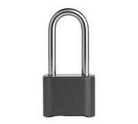 Combination Lock Metal 4 Digit Resettable Mechanical | Locker Padlock with Code for Fence Toolbox Cabinet Gate Pantry Garage Shed Gym Home Garden School Yard (Suit G)