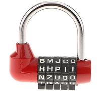 Combination Lock Padlock, Digit Dial Combination Code 5 Letters Lock Padlock Suitcase Luggage Pad Lock