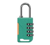 Combination Locks: 4 Digit Heavy Duty Padlock, Zinc Alloy Weatherproof Code Locker, Resettable Waterproof Luggage Protector, Keyless Shackle
