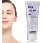 Combination of cooling gel and lubrication with hair removal and facial beauty machine or microcurrent face for women and men on face or body