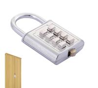 Combination Padlock for Locker | Button Combination Security Padlock 8/10 Digits - Security | for Fence, Students, Sports Locker
