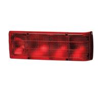 HELLA 2SB 004 460-061 Rearlight - Bulb - 12V - Fitting/Bolted - Lens Colour: Red - Plug: Blade Terminal - left/right - Quantity: 1