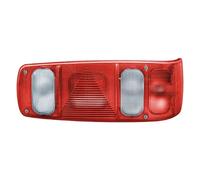 HELLA Combination Rearlight 2VP 007 502-041 Right white/red white/brown for trailer, with bulbs