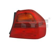 TYC 11-0907-01-9 Tail Light Assembly Right Without Bulb Holder Red Fits BMW 3