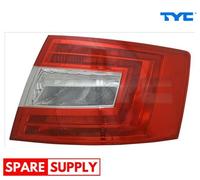 COMBINATION REARLIGHT FOR SKODA TYC 11-12671-01-2 FITS RIGHT
