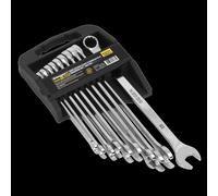 Combination Spanner Set 10pc Extra-Long Metric