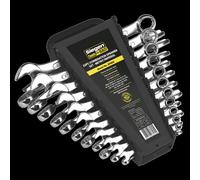 Sealey S0404 Combination Spanner Set 22Pc Metric/Imperial