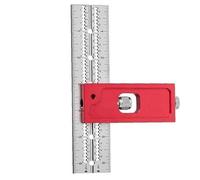Combination Square Set Woodworking Joinery Measuring Ruler Carpenter Practical, Carpentry Squares, Home Improvement, Measuring and Layout (6 inches)