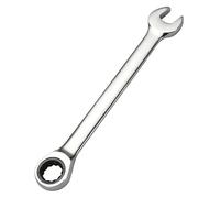 Combination Wrench 10/13/17mm Ratchet Spanner Double Flat Head Metric Gear Open End & Ring Spanner Tool (10mm)