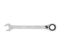 Combination wrench with ratchet and 27 mm switch